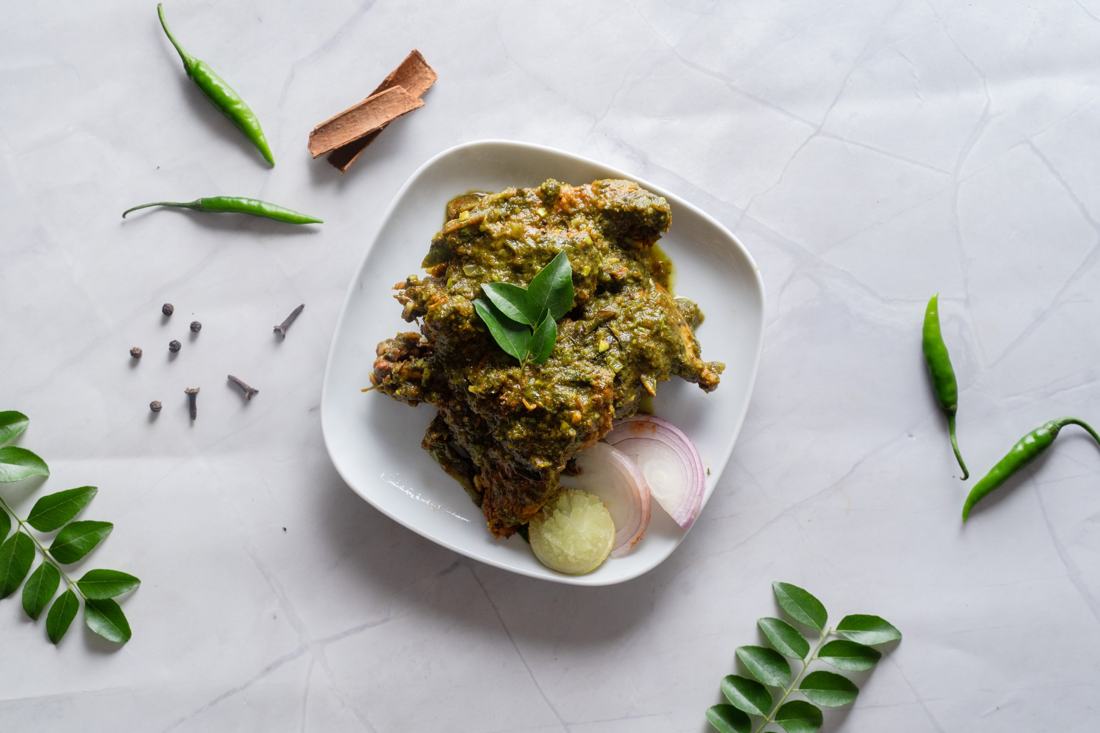 Gongura chicken