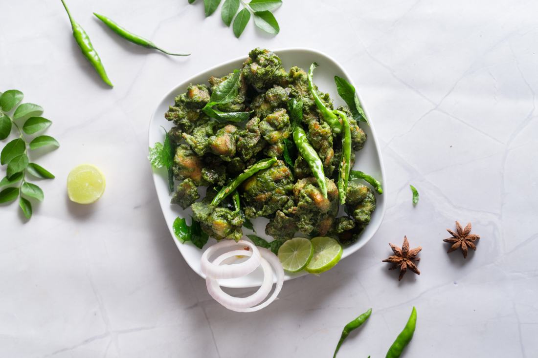 Curry leaf chicken fry